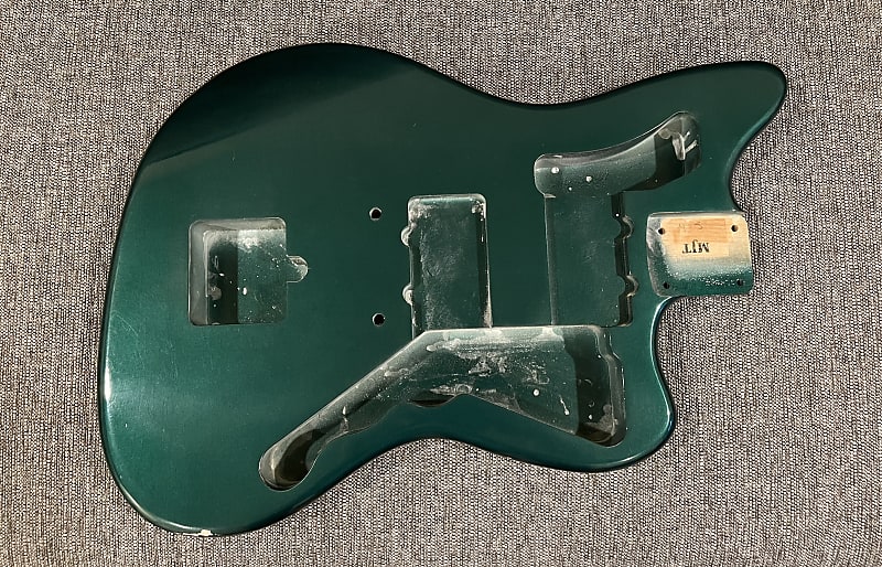 MJT VTJ Jazzmaster body Sherwood Green Nitro | Reverb