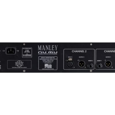 Manley Labs NU MU | Dual Channel Tube/Solid-State Limiter/Compressor with Stereo Link | Pro Audio LA image 3
