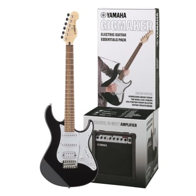 Yamaha EG112GPII Pacifica 012 Guitar Pack, Black for sale