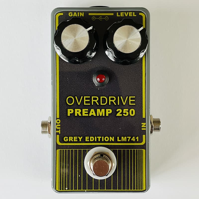 Overdrive Preamp 250 Grey Spec clone with the legendary