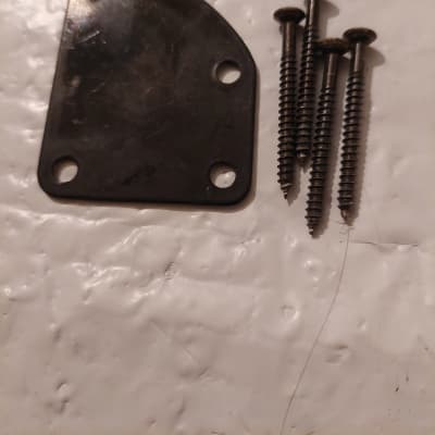 Squier HM Strat Contour Bolt Plate w/ screws (Good for Contemporary) image 2