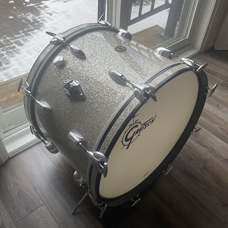 Gretsch Round badge 20x14 bass drum model 4249 1960’s Reverb