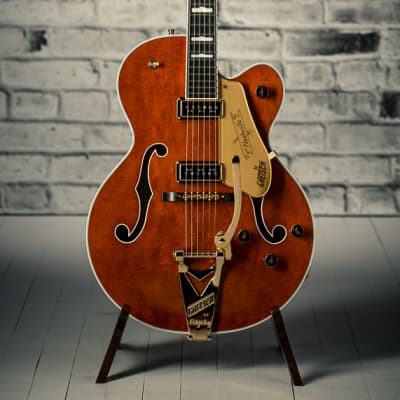 Gretsch G6120TG-DS Players Edition Roundup Orange image 1