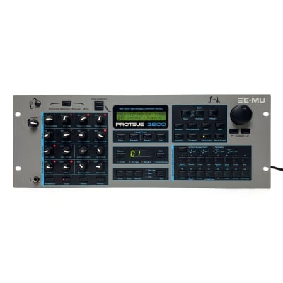 E-MU Systems Proteus 2500 Rackmount 128-Voice Sampler Module 2001 - 100V-240V Worldwide Shipment