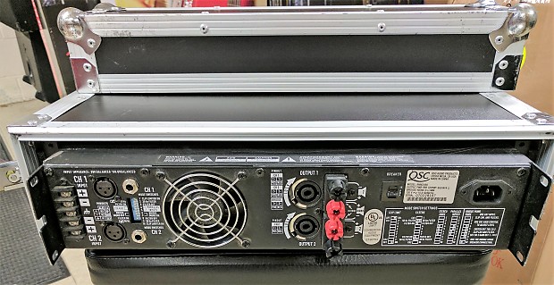 QSC RMX-2450 Power Amplifier, 1200w, 500w/Ch @ 8ohms, Fans QSC RMX-2450 Power Amplifier, 1200w, 500w/Ch @ 8ohms, Fans