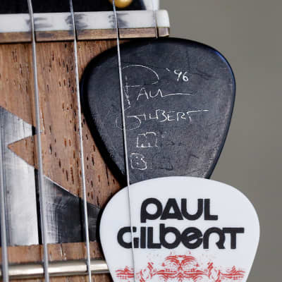 Paul Gilbert Owned Guitar Fundraiser Guitar #1, LA Custom Shop Set Neck! image 14