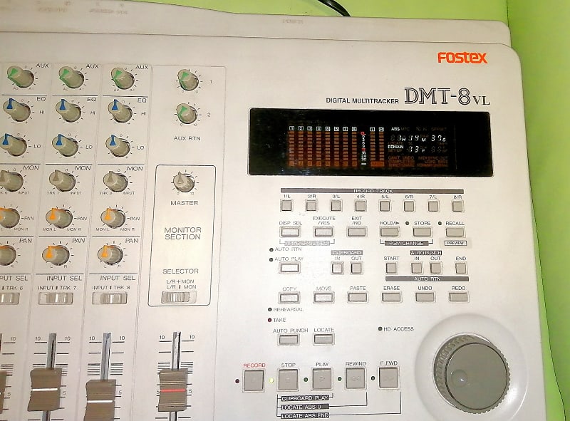 Fostex DMT-8VL digital multitrack recorder | Reverb