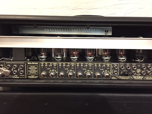 Mesa Boogie Road King II Dual Rectifier Head 2006 Black with Mesa Boogie Road King II Dual Rectifier Head 2006 Black with