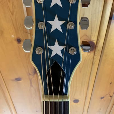 2003 Fender Buck Owens Red White and Blue Acoustic Guitar image 6