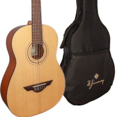 H. Jimenez Educativo LG100 Full Size Nylon String Classical Guitar w/ Gig Bag for sale