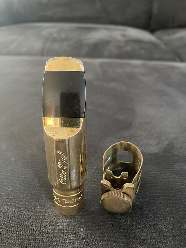 Otto Link OLM-402-6S Super Tone Master Metal Alto Sax Mouthpiece - 6 2010s - Gold image 1