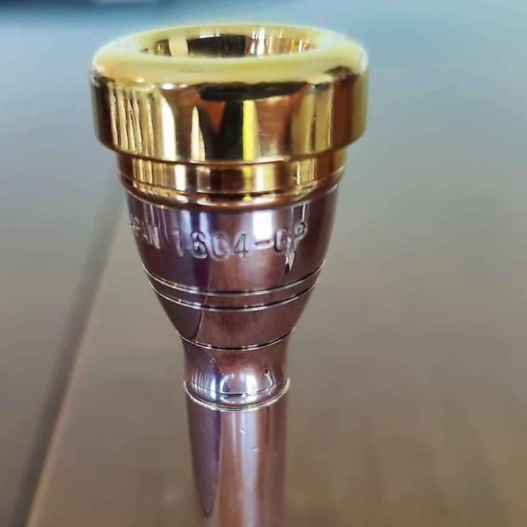 Yamaha 16C4GP Silver w/ Gold Rim And Cup Reverb