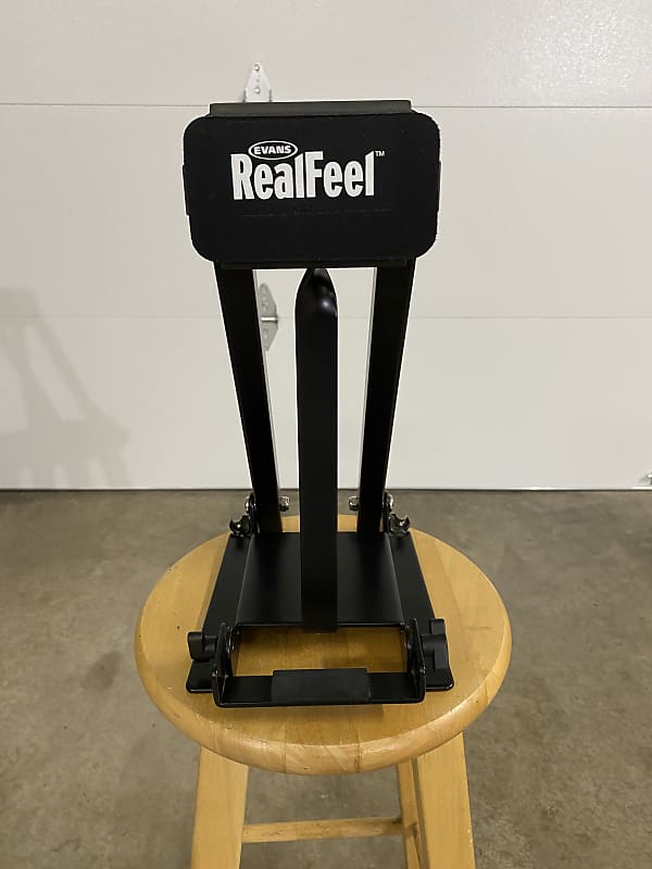 Evans Reel Feel Kick Drum Practice Pad Black Reverb