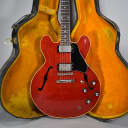1961 Gibson ES-335 Cherry Finish Electric Guitar w/OHSC