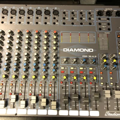 Diamond Studiomaster Pro 16-4-3 Analog Mixer with Unitec Hard | Reverb