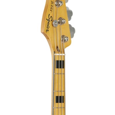 Squier Classic Vibe 70s Jazz Bass Left Handed Maple Neck Black image 4