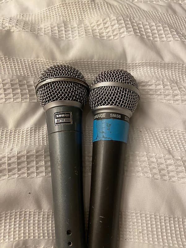 Shure SM58 Handheld Cardioid Dynamic Microphone 1984 Reverb