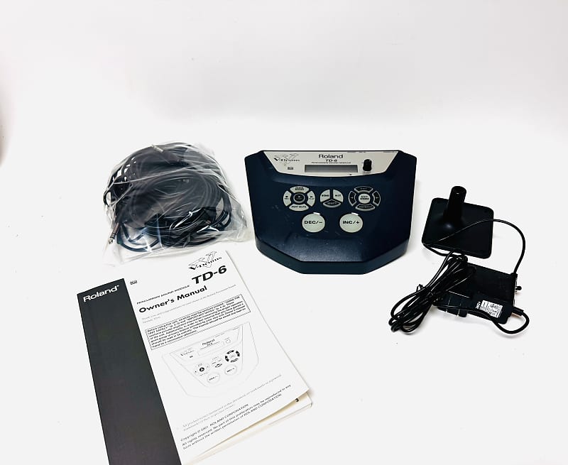Roland TD-6 V-Drum Percussion Sound Module | Reverb
