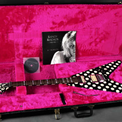 Jackson Limited Edition Randy Rhoads Polka Dot Flying V #23/150 1998 |  Reverb