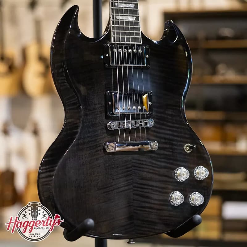 Gibson SG Modern - Trans Black Fade with Hardshell Case - Floor Model