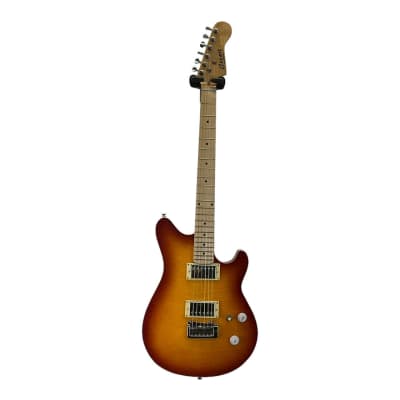 Cozart HH Double Cut Electric Guitar - Cherry Sunburst image 2