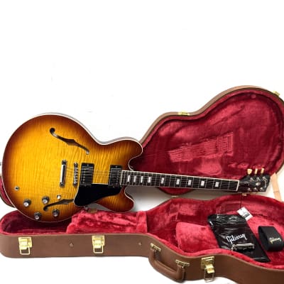 Tokai Vintage Series ES198 TB ES-Style Electric Guitar (Tea