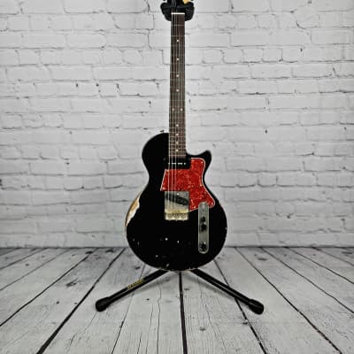 Fano Guitars SP6 Oltre Single Cut Electric Guitar Bull Black Lollar for sale