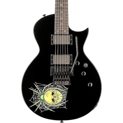 ESP LTD ESP LTD 30th Anniversary Kirk Hammett KH-3 Spider - Black w/ Spider Graphic image 2