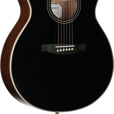PRS SE A20E Acoustic-Electric Guitar, Black w/ Gig Bag image 2