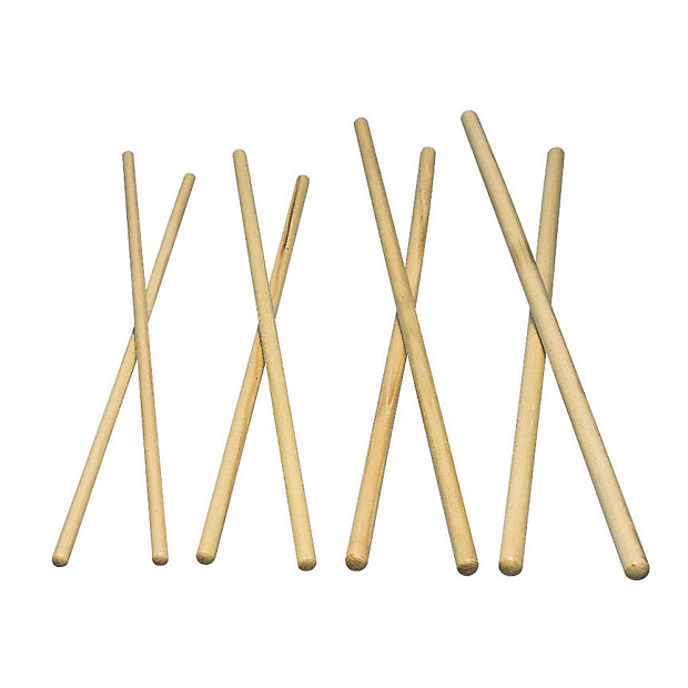 Latin Percussion LP248A Hickory 5/16" Timbale Drum Sticks (12 Pair) image 1