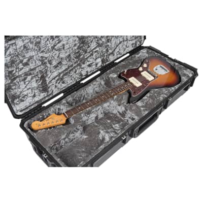 SKB iSeries Waterproof Hard Flight Case for Fender Jaguar/Jazzmaster Guitar image 2