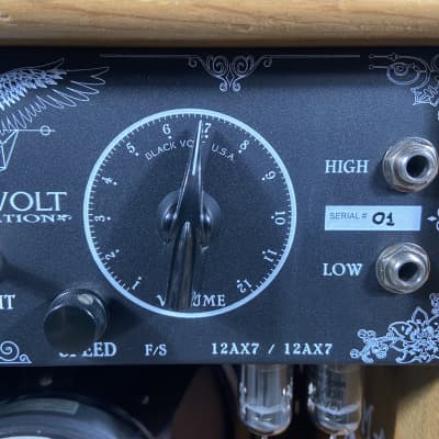 Black Volt 1x10 Trem-O-Hawk 1st Run Prototype Serial #01 image 9