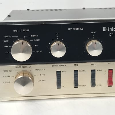 McIntosh Model C11 Control Stereo Preamplifier image 3