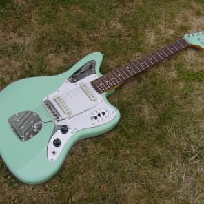 Fender Squier Vintage Modified Jaguar 2014 Surf Green