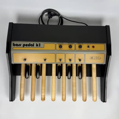 Reverb.com listing, price, conditions, and images for eko-k1-bass-pedals