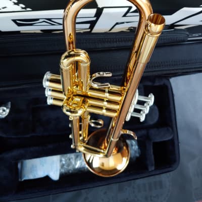 Yamaha 4335 Gll Gold Laquer Trumpet- Intermediate image 6