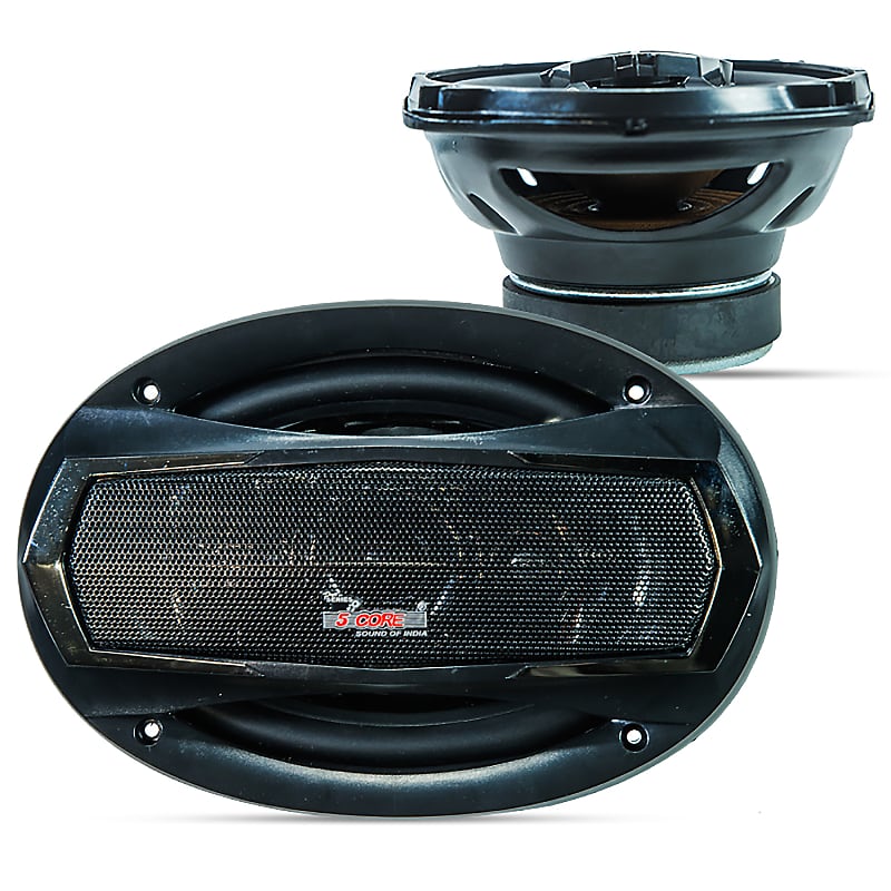 5 Core Car Speaker Coaxial 3 Way 6X9"  1600 Watts PMPO ,4 OHM Speakers For Car Audio Premium Quality CS-69-80 pair image 1