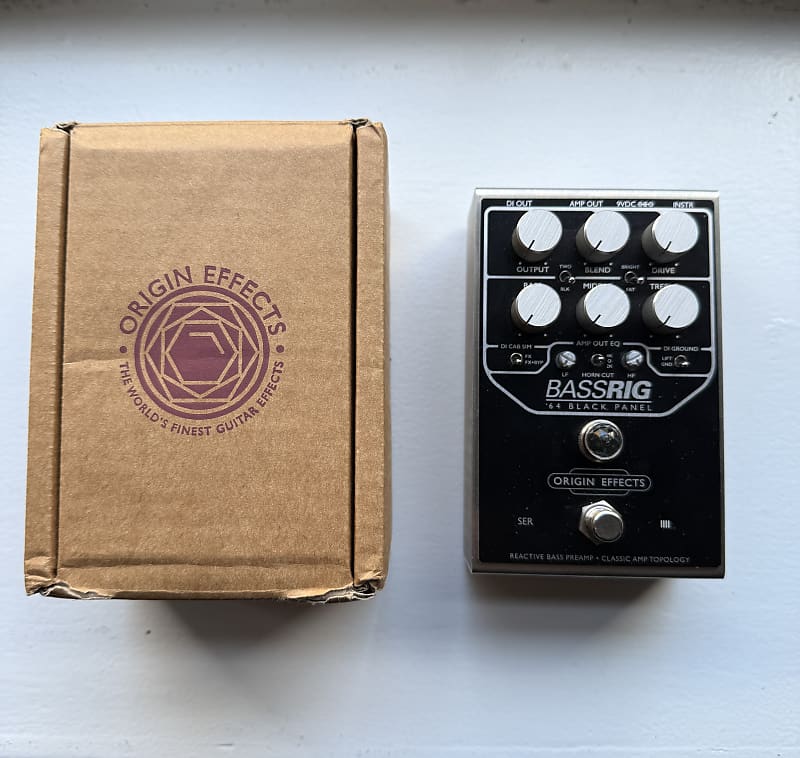 Origin Effects BASSRIG '64 Black Panel