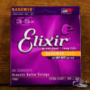 Elixir Nanoweb Coating Acoustic Guitar Strings 80/20 Bronze Light 10-47