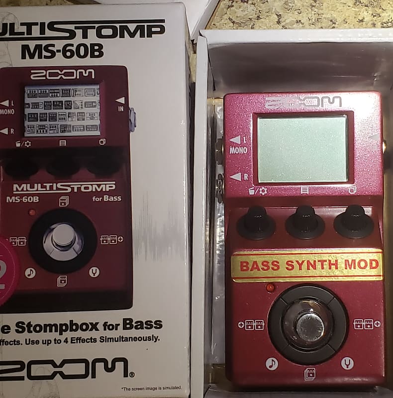 Zoom MS-60B Bass SYNTH mod