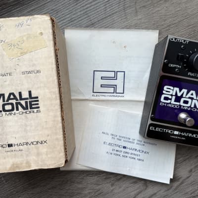 Reverb.com listing, price, conditions, and images for electro-harmonix-eh-4600-small-clone
