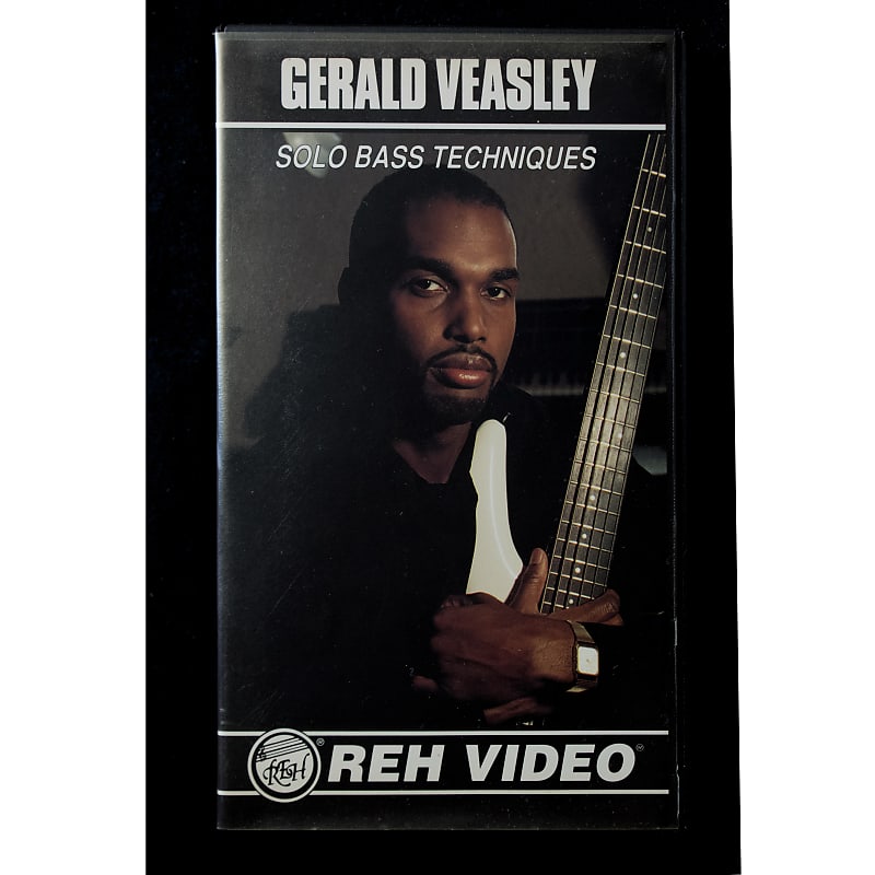 Gerald Veasley - Solo Bass Techniques (VHS Hi-Fi PAL) | Reverb