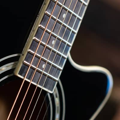 Washburn EA10B Festival Jumbo Acoustic-Electric Guitar (B-Stock) image 5