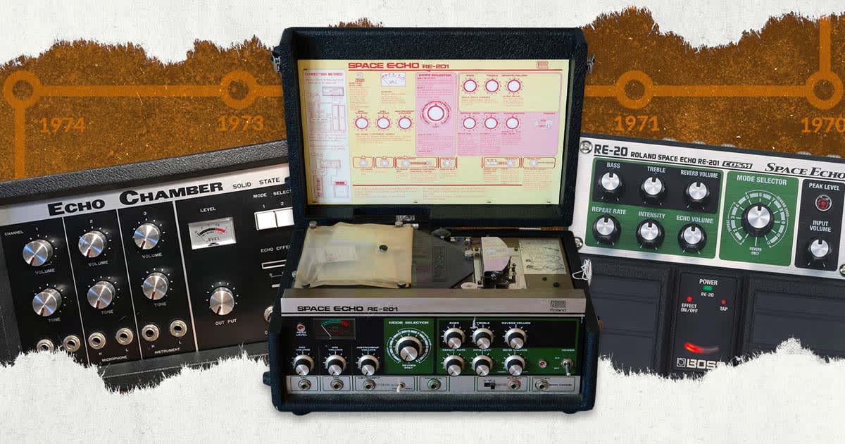 A Timeline of Space Echoes: From Ace Tone to Roland to A Timeline of Space Echoes: From Ace Tone to Roland to