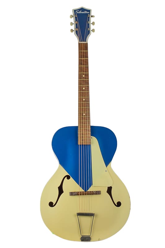 1950s Silvertone Colorama Archtop Guitar w/Hang Tag Kentucky