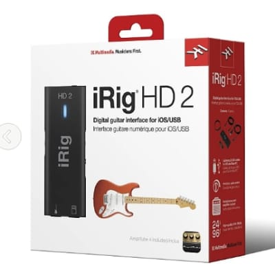 iRig HD 2 Digital Mobile Guitar Interface for IOS/USB image 1