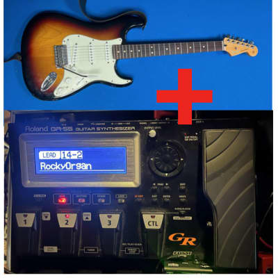 Roland GR55 + GC1