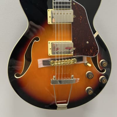 Ibanez AG75 BS Artcore Hollow Body Electric Guitar with Case
