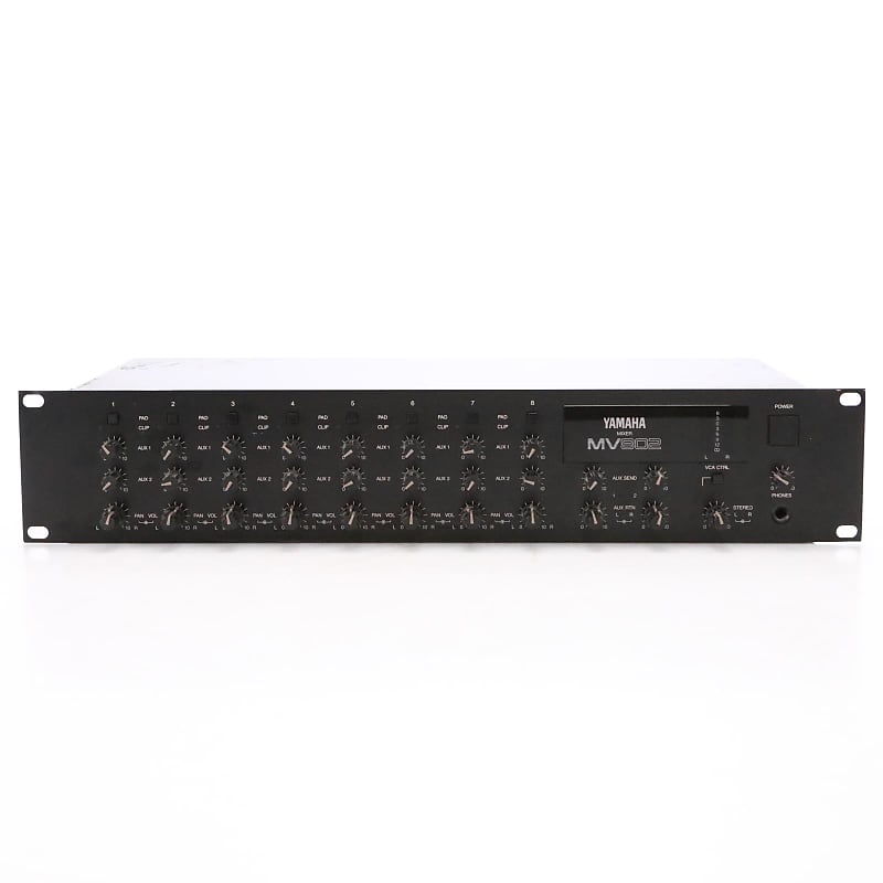 Yamaha MV802 8 Channel Stereo Line Mixer Owned by Mitch