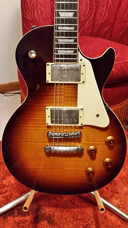 Buskers Les Paul Standard Copy 1990's Gorgeous Flame Maple